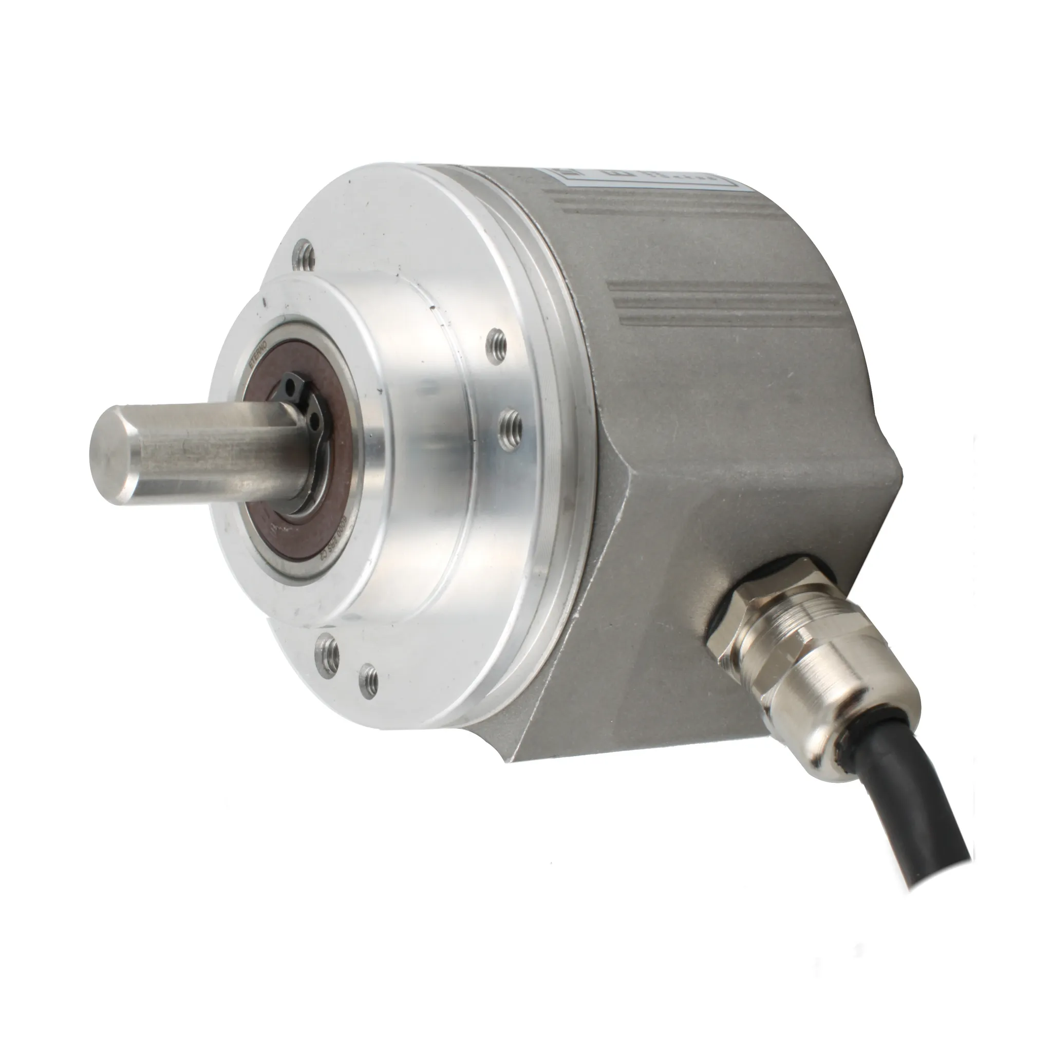 Инкрементальный программируемый энкодер D=58мм, выступающий вал 10мм, 3000 имп/об, 5…30VDC, выход TTL/HTL с инверсие